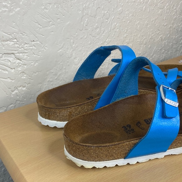 Birkenstock turquoise, leather - Picture 4 of 8